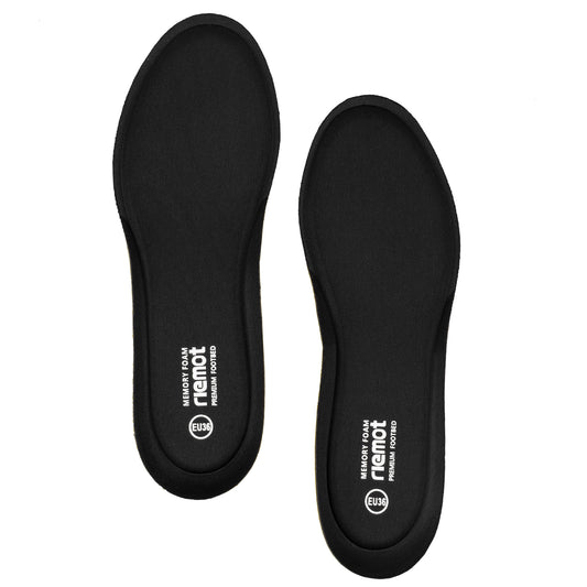 riemot Memory Foam Insoles for Men & Women - Replacement Shoe Inserts Comfort Cushioning for Sports Shoes, Trainers, Sneakers, Work Boots and Walking Shoes