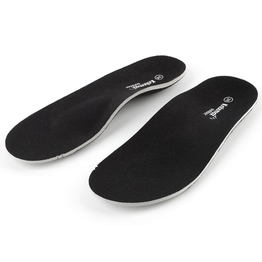 Knixmax Outdoor Hard Orthotic Insoles for Men Women Arch Support Inserts for Plantar Fasciitis Flat Feet