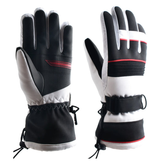 Waterproof Cycling Gloves for Women Ladies Thermal Running Gloves Ski Gloves, Windproof Anti-slip Warm Winter Gloves for Outdoor - Knixmax