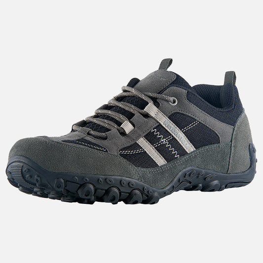 Knixmax Men's Hiking Trainers, Dark Grey, Lightweight Approach Shoes, Sports Trainers - Knixmax