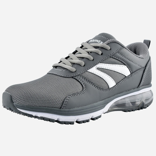 Knixmax Women's Running Trainers, Grey, Lightweight Gym Fitness Air Sports Shoes