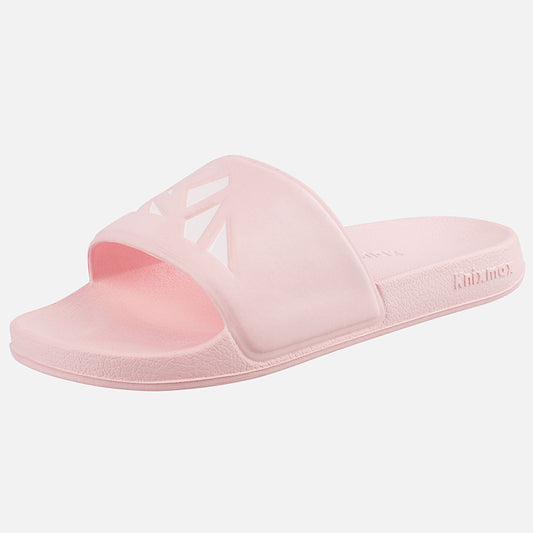 Knixmax Women's Slide Open Toe Sandals Pink Bath Shower Slippers