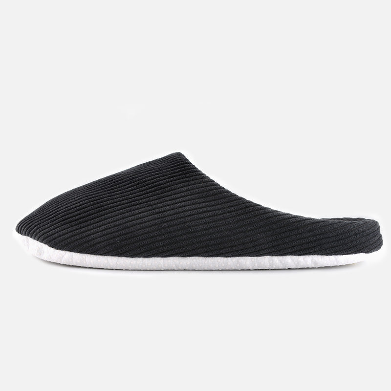 Knixmax Women's Slippers Memory Foam Black Winter Slippers for Indoor Travel Hotel - Knixmax