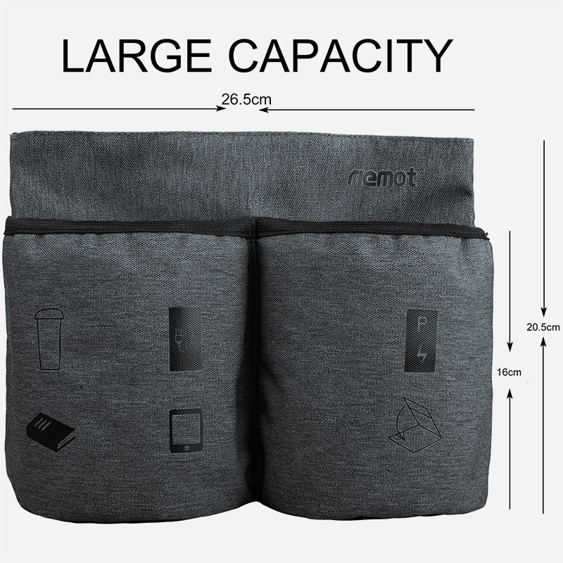 riemot Luggage Travel Cup iPad Tablet Holder - Gifts for Flight Attendants Travelers Accessories Grey