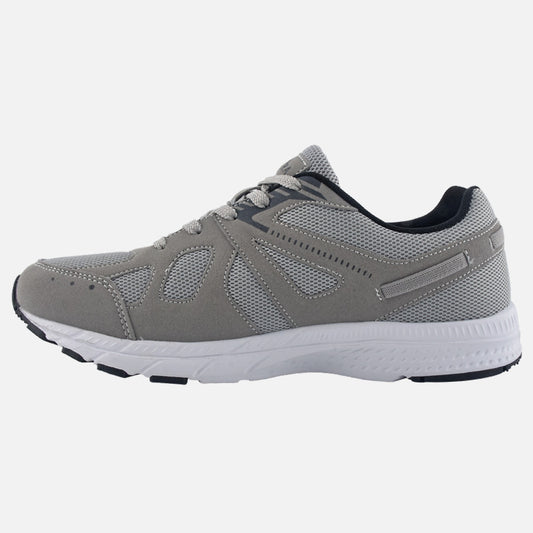 TIESTRA Walking Shoes for Men Running Shoes Grey Outdoor Gym Fitness Trainer - Knixmax