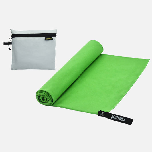 riemot Microfibre Green Towel Lightweight Quick Drying Absorbent For Travel Camping Backpacking Sports Fitness - Knixmax