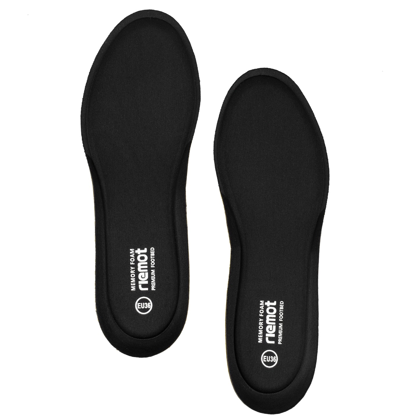 riemot Memory Foam Insoles for Men & Women - Replacement Shoe Inserts Comfort Cushioning for Sports Shoes, Trainers, Sneakers, Work Boots and Walking Shoes