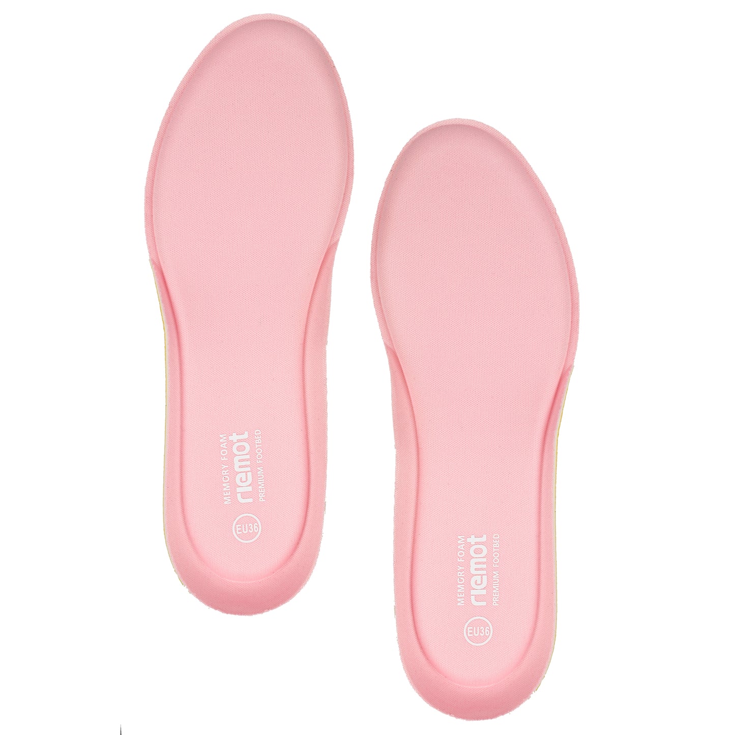 riemot Memory Foam Insoles for Men & Women - Replacement Shoe Inserts Comfort Cushioning for Sports Shoes, Trainers, Sneakers, Work Boots and Walking Shoes