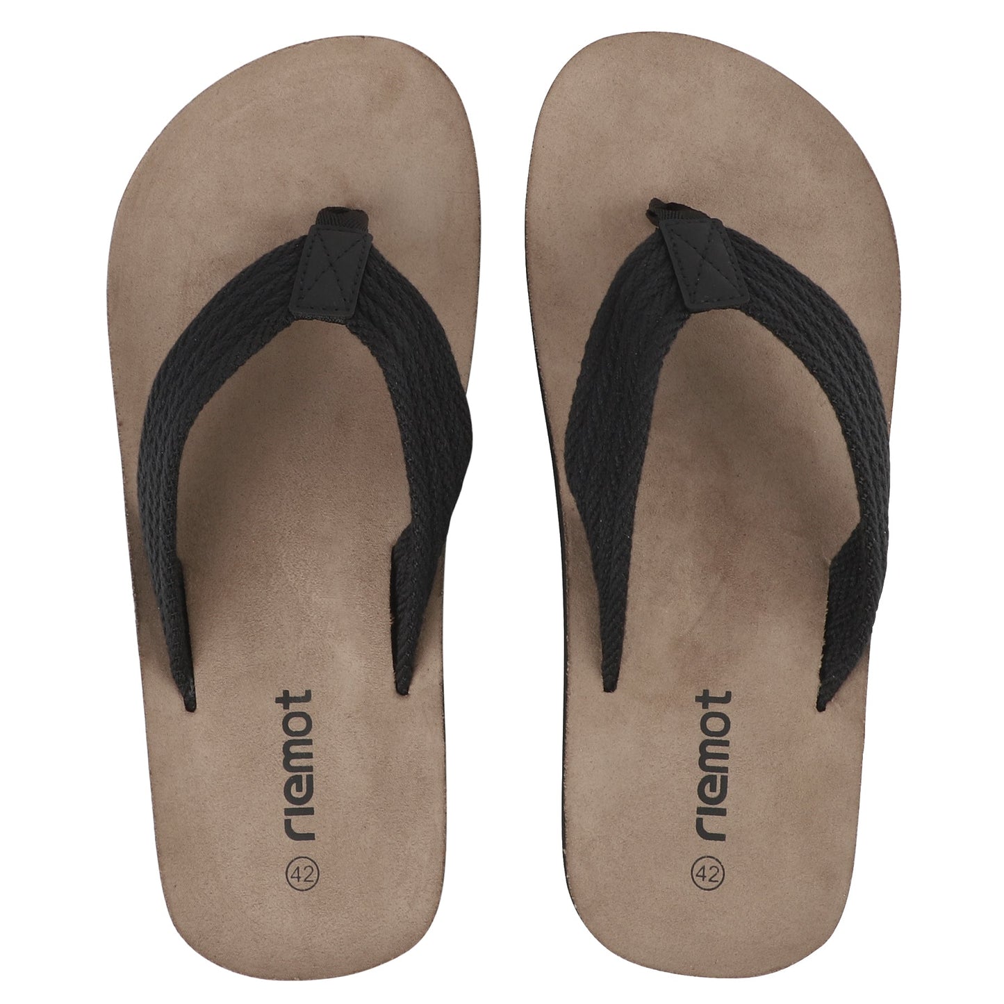 Knixmax Men's Classic Arch Support Flip Flops - Lightweight Beach & Casual Thong Sandals