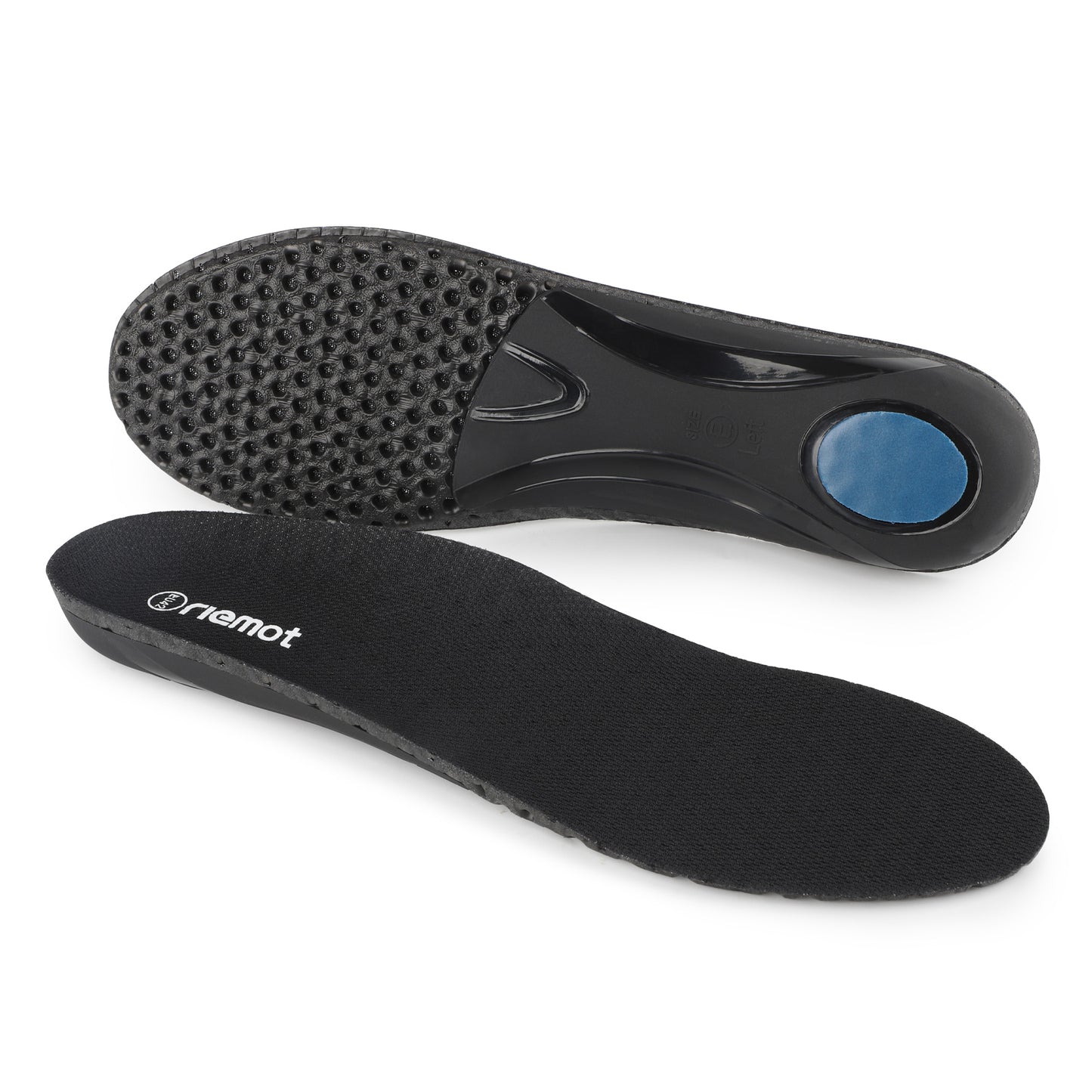 riemot Arch Support Shoe Inserts for Men Women Comfort Orthotic Insoles for Plantar Fasciitis,Flat Feet,Suitable Athletic Hiking Boots Shoe Soles