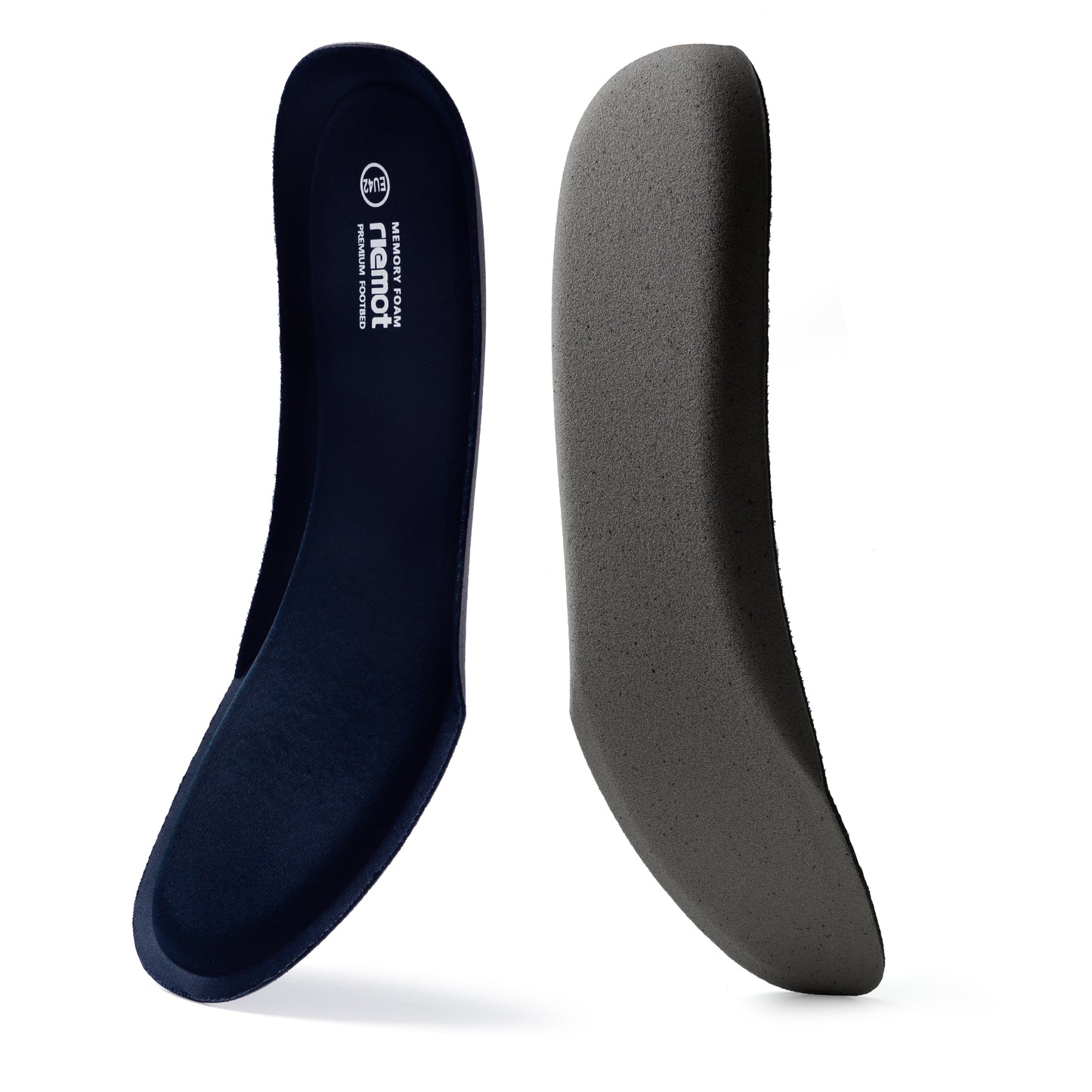 riemot Memory Foam Insoles for Men & Women - Replacement Shoe Inserts Comfort Cushioning for Sports Shoes, Trainers, Sneakers, Work Boots and Walking Shoes