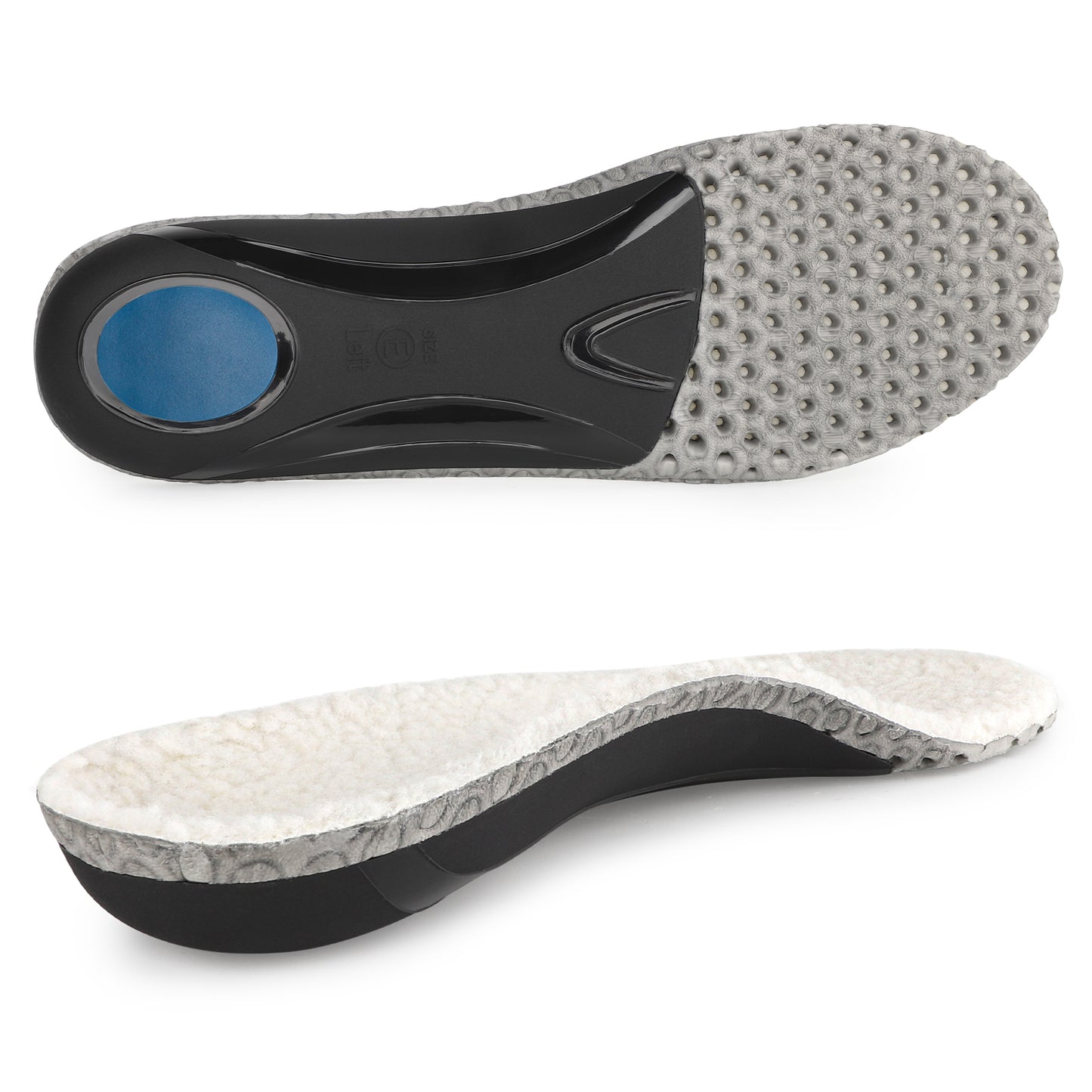 riemot Arch Support Shoe Inserts for Men Women Comfort Orthotic Insoles for Plantar Fasciitis,Flat Feet,Suitable Athletic Hiking Boots Shoe Soles