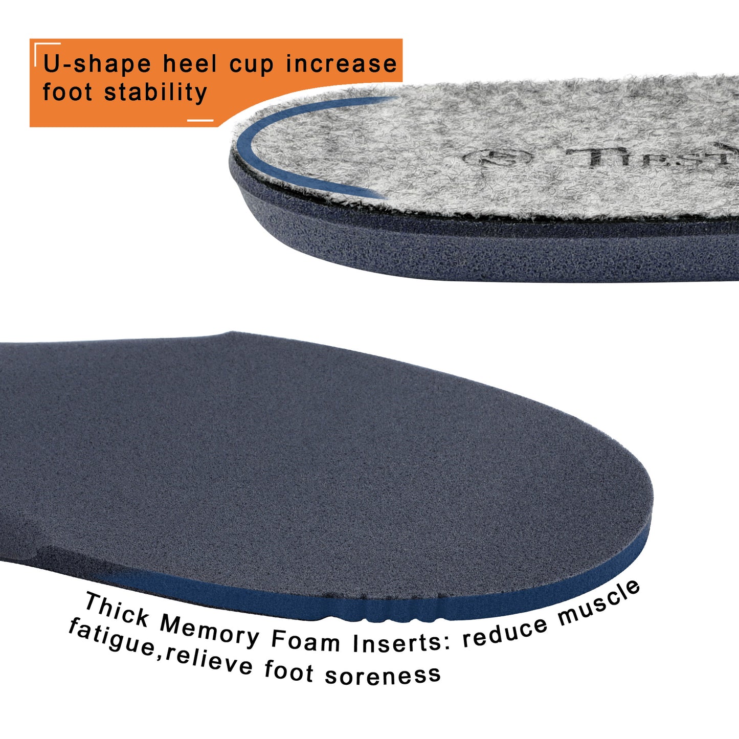 TIESTRA Merino Wool Insoles Warm Sheepskin Insoles for Women Men Thermal Insoles Winter Thick Inner Soles Soft Comfort Shoe Inserts