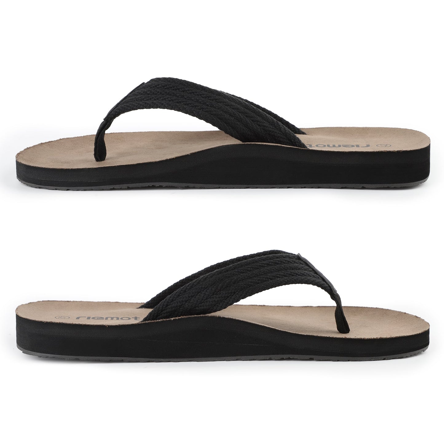 Knixmax Men's Classic Arch Support Flip Flops - Lightweight Beach & Casual Thong Sandals