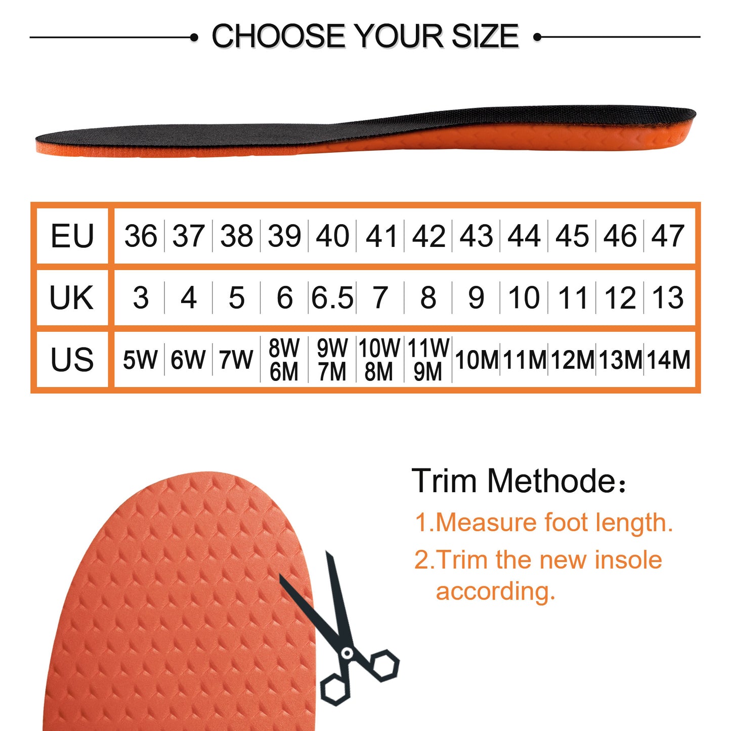 Knixmax Sports Arch Support Insoles for Men &amp; Women - Breathable Cushioned Inserts with Shock Absorption, Running Walking Hiking Shoe Soles