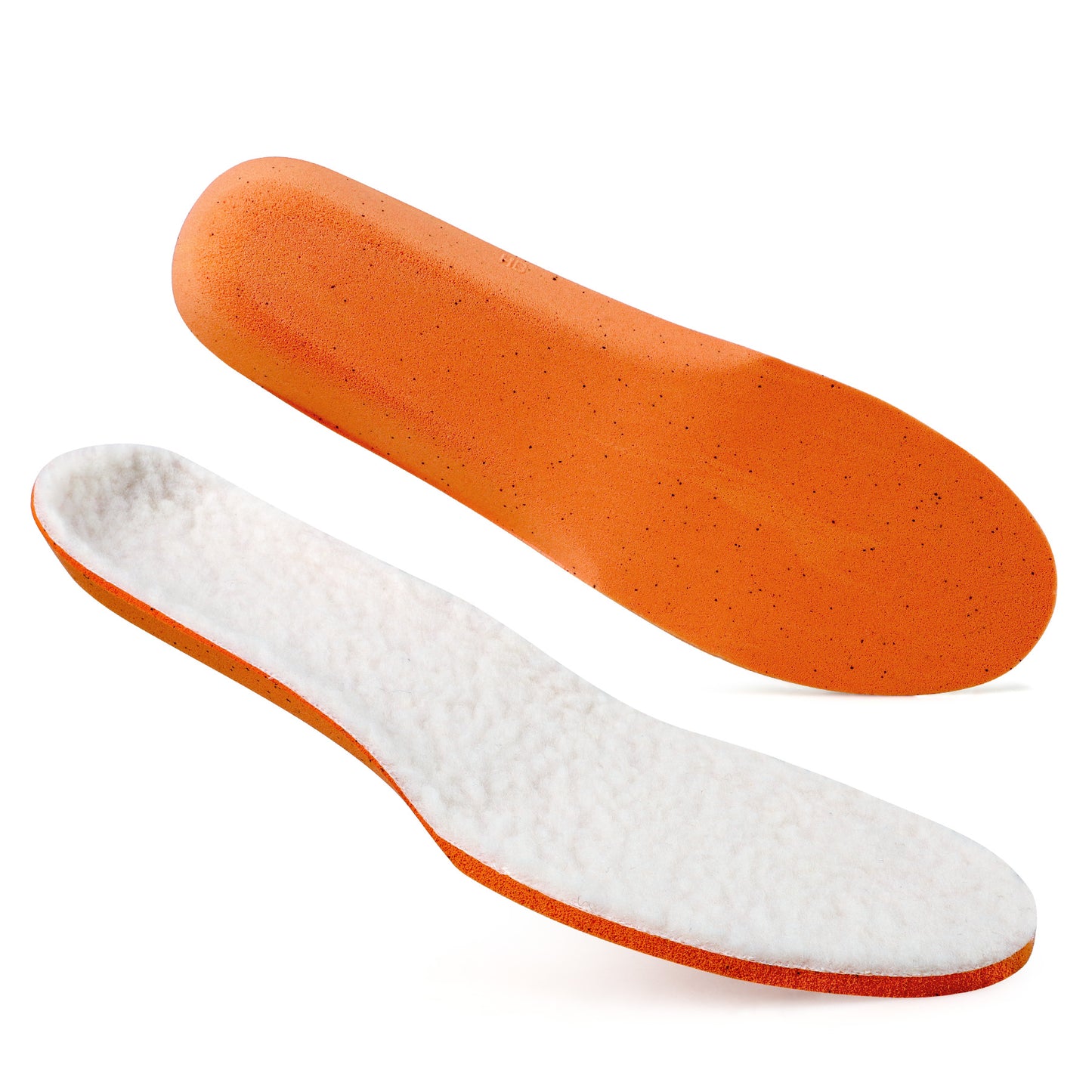 Knixmax Outdoor Lambswool Insoles for Women Men's Warm Soft Comfort Wool Insole with Arch Support Cozy Winter Inserts for Boots Cotton Slippers Winter Shoes