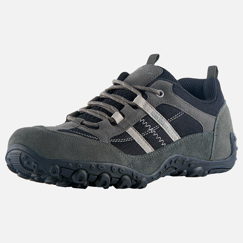 Knixmax Men's Hiking Trainers, Dark Grey, Lightweight Approach Shoes, Sports Trainers - Knixmax