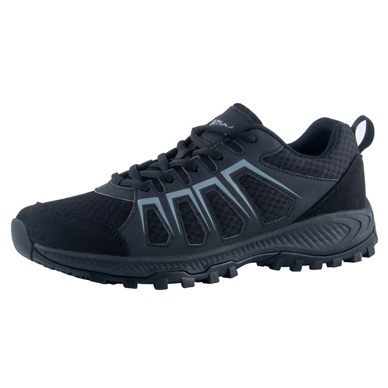 riemot Women's Hiking Shoes, Black, Lightweight Trail Running Shoes, Athletic Outdoor Trainers - Knixmax