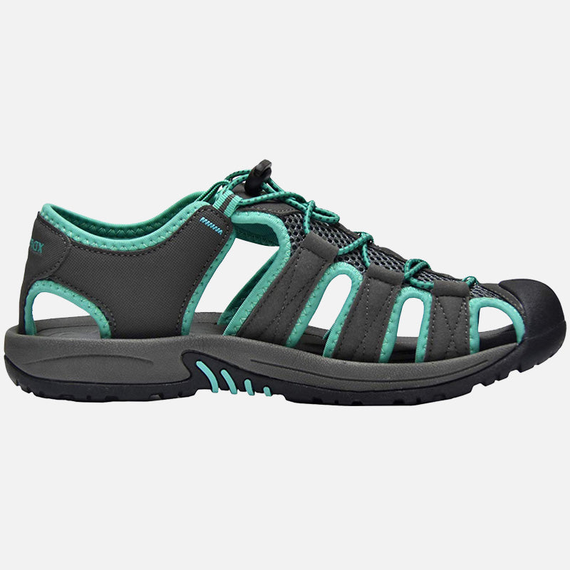 Knixmax Men's Dark Grey Wide Fit Sports Summer Shoes