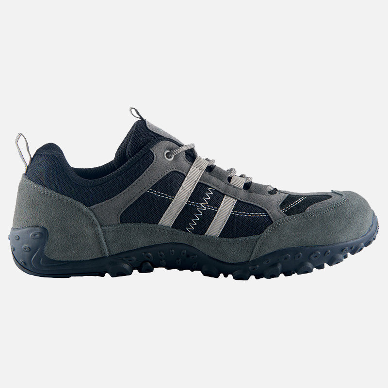 Knixmax Men's Hiking Trainers, Dark Grey, Lightweight Approach Shoes, Sports Trainers - Knixmax