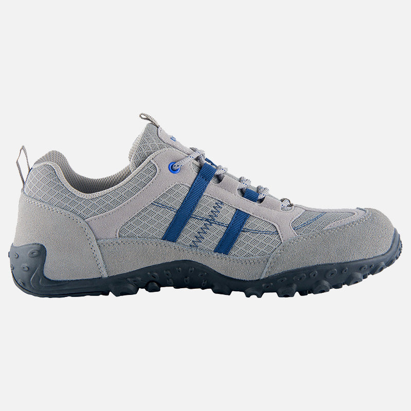 Knixmax Men's Hiking Trainers, Light Grey, Lightweight Approach Shoes, Sports Trainers - Knixmax