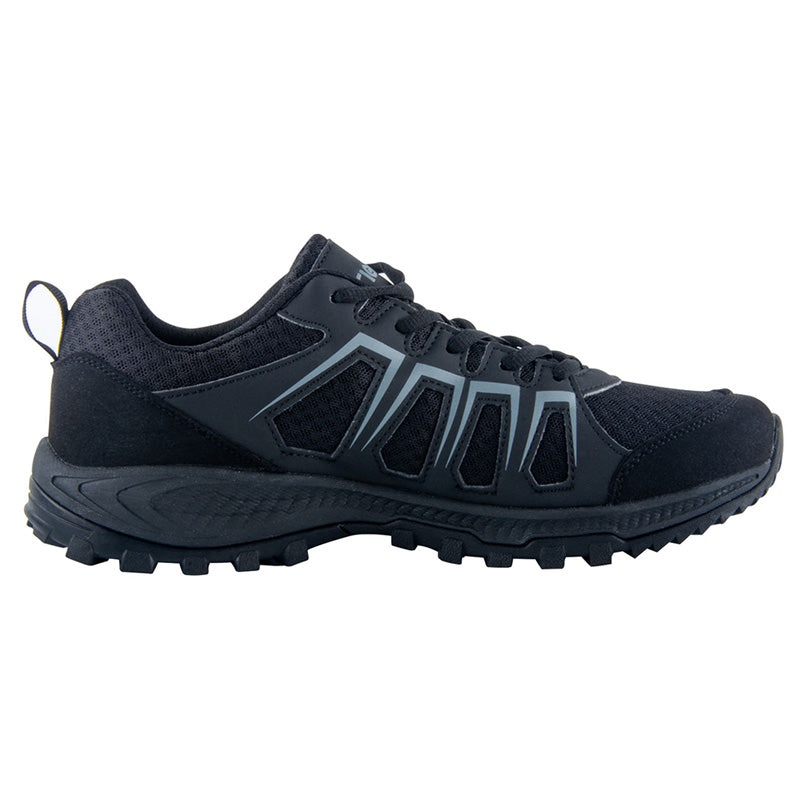 riemot Men's Hiking Shoes, Black, Lightweight Trail Running Shoes, Athletic Outdoor Trainers - Knixmax