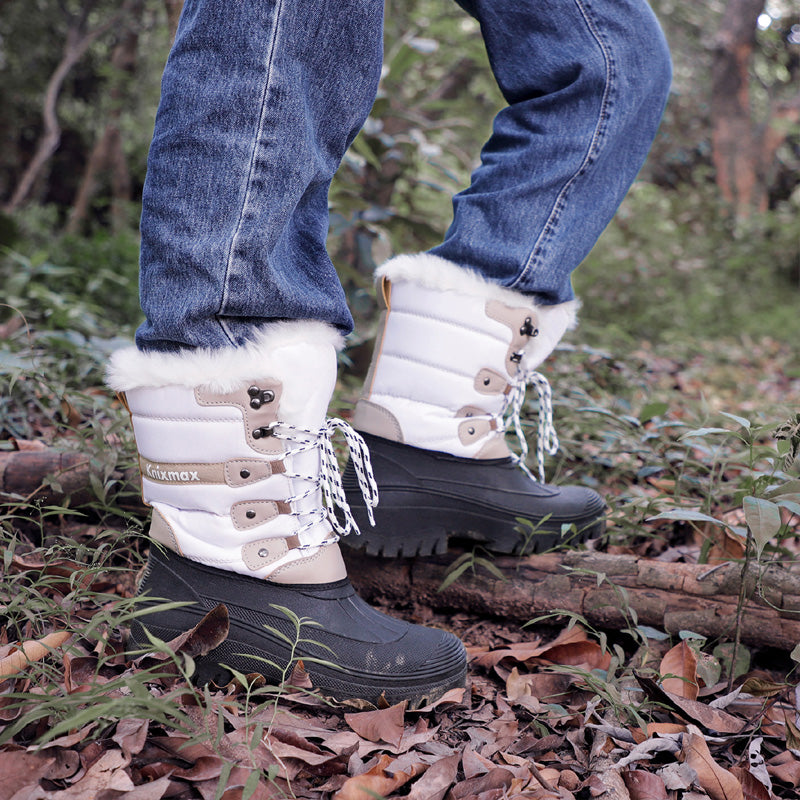 Snow boots with fur inside Clearance