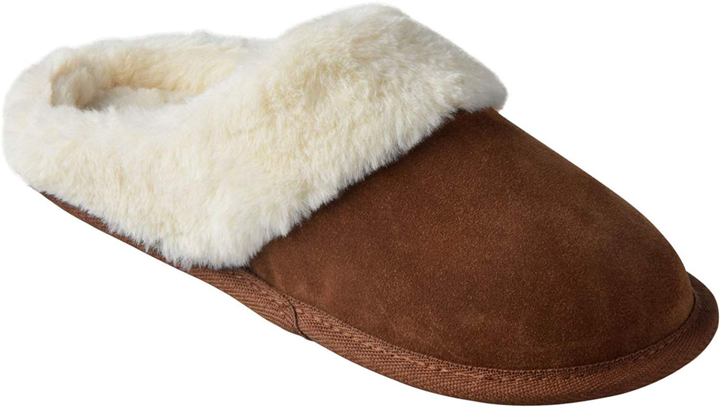 riemot Comfy Furry House Slippers for Women, Brown - Knixmax
