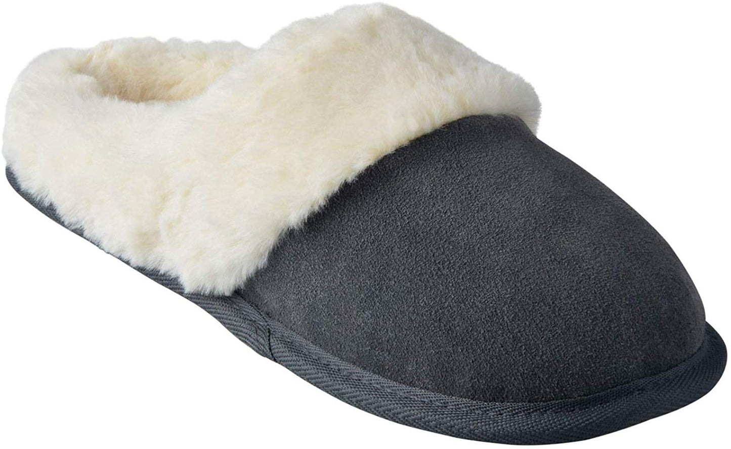 riemot Comfy Furry House Slippers for Women, Grey - Knixmax
