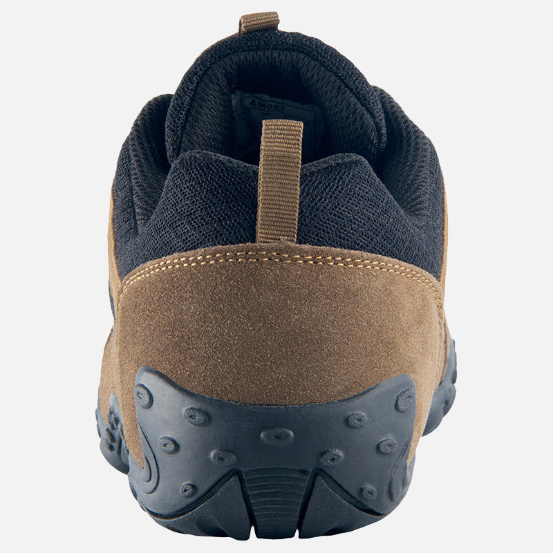 Knixmax Men's Hiking Trainers, Brown, Lightweight Approach Shoes, Sports Trainers - Knixmax