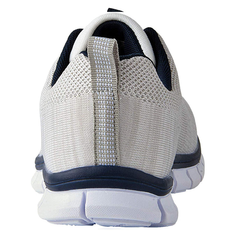 Knixmax Men's Trainers, White, Lightweight, Running Gym Fitness Sports Walking Shoes - Knixmax