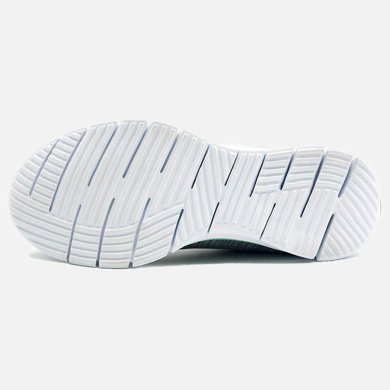 Knixmax Women's Knit Trainers, Grey Green, Lightweight, Running Gym Fitness Sports Walking Shoes - Knixmax