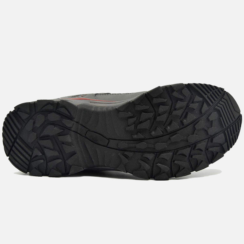 Women's Grey Red Lightweight Running Trainers