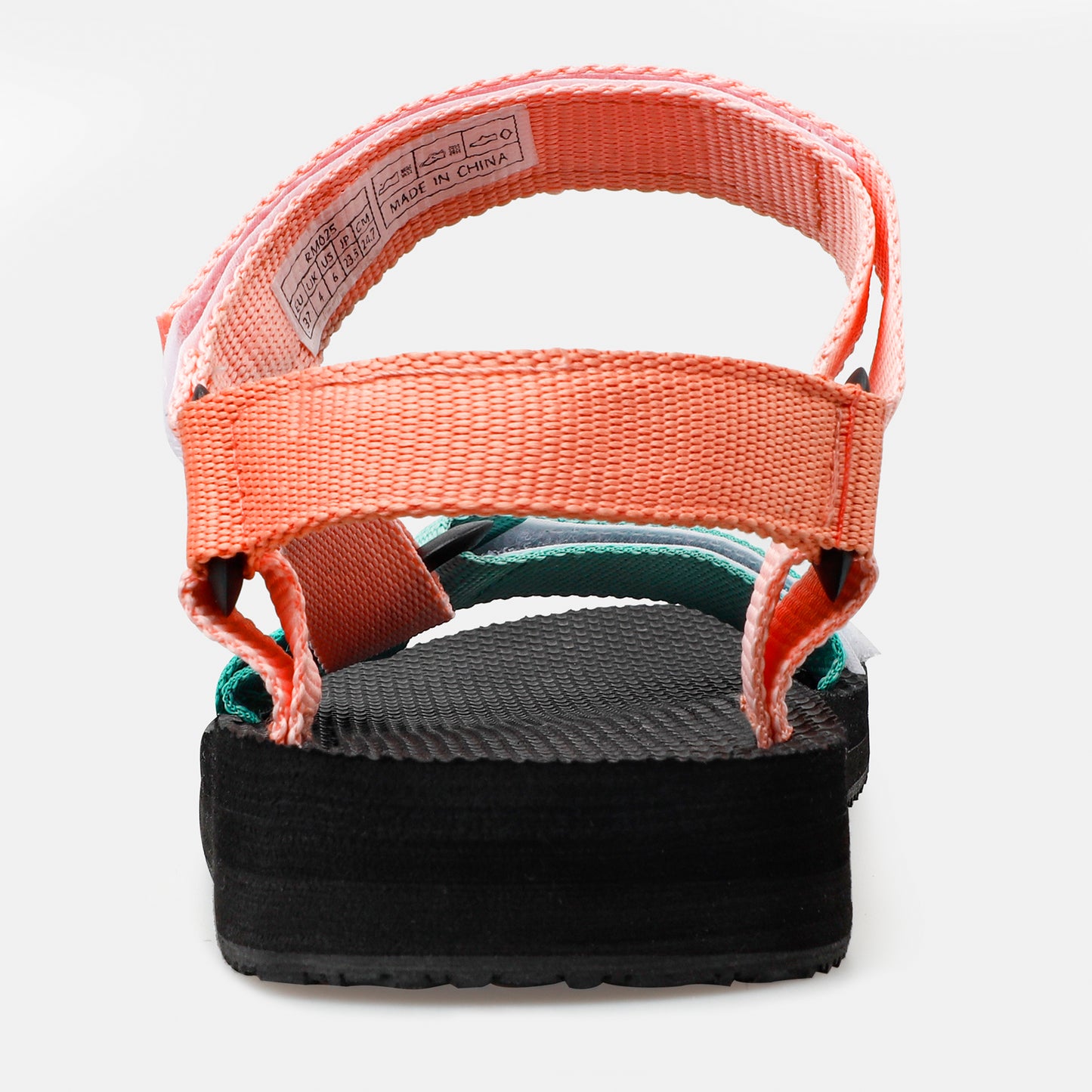 riemot Walking Sandals for Women Pink Green Ladies Casual Summer Shoes