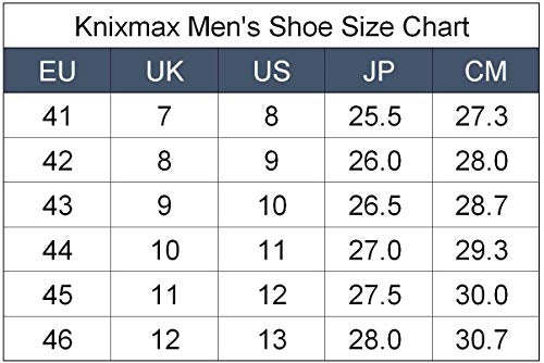 Knixmax Men's Hiking Trainers, Light Grey, Lightweight Approach Shoes, Sports Trainers - Knixmax
