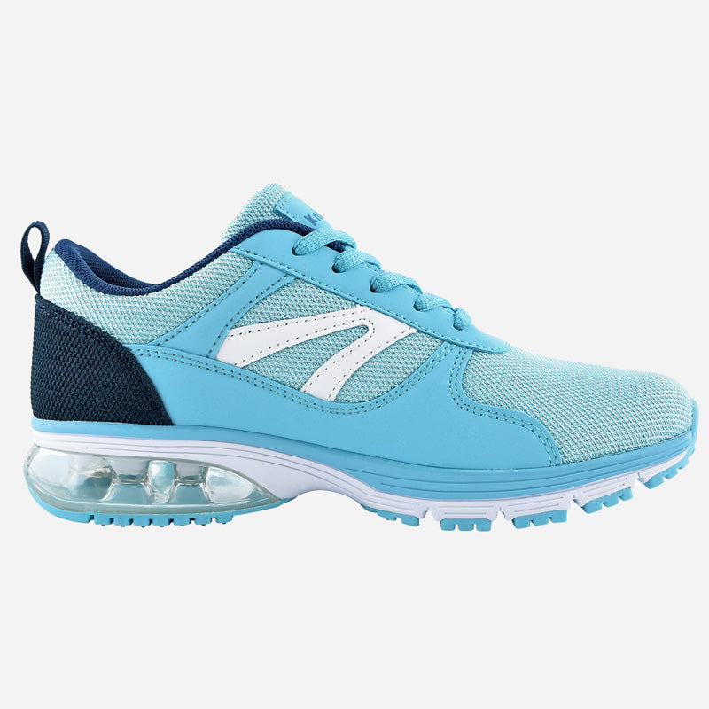 Knixmax Women's Running Trainers, Light Blue, Lightweight Gym Fitness Air Sports Shoes
