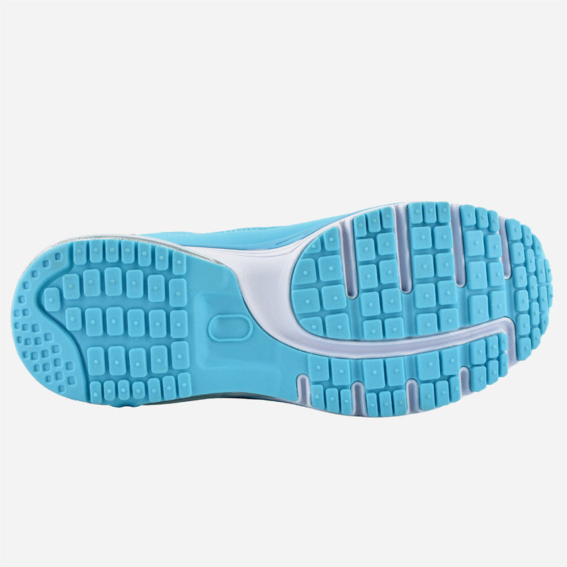 Knixmax Women's Running Trainers, Light Blue, Lightweight Gym Fitness Air Sports Shoes