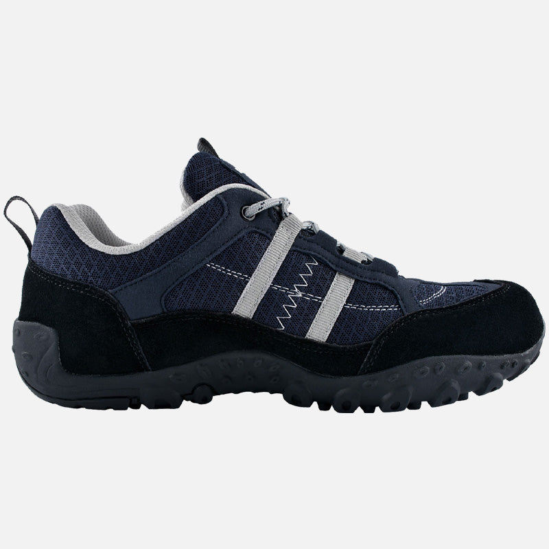 Knixmax Men's Hiking Trainers, Navy, Lightweight Approach Shoes, Sports Trainers - Knixmax
