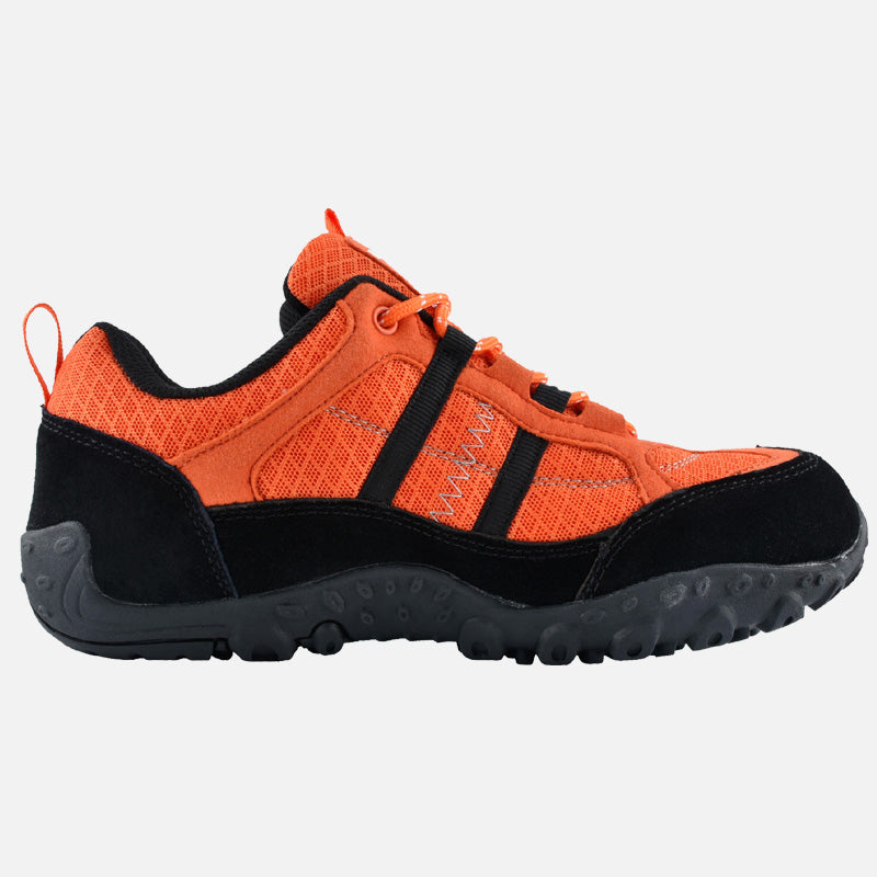 Knixmax Women's Hiking Trainers, Orange, Lightweight Approach Shoes, Sports Trainers - Knixmax