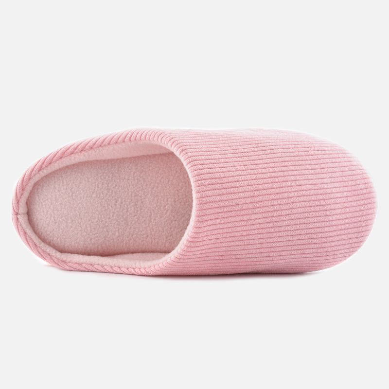Knixmax Women's Slippers Memory Foam Pink Winter Slippers for Indoor Travel Hotel - Knixmax