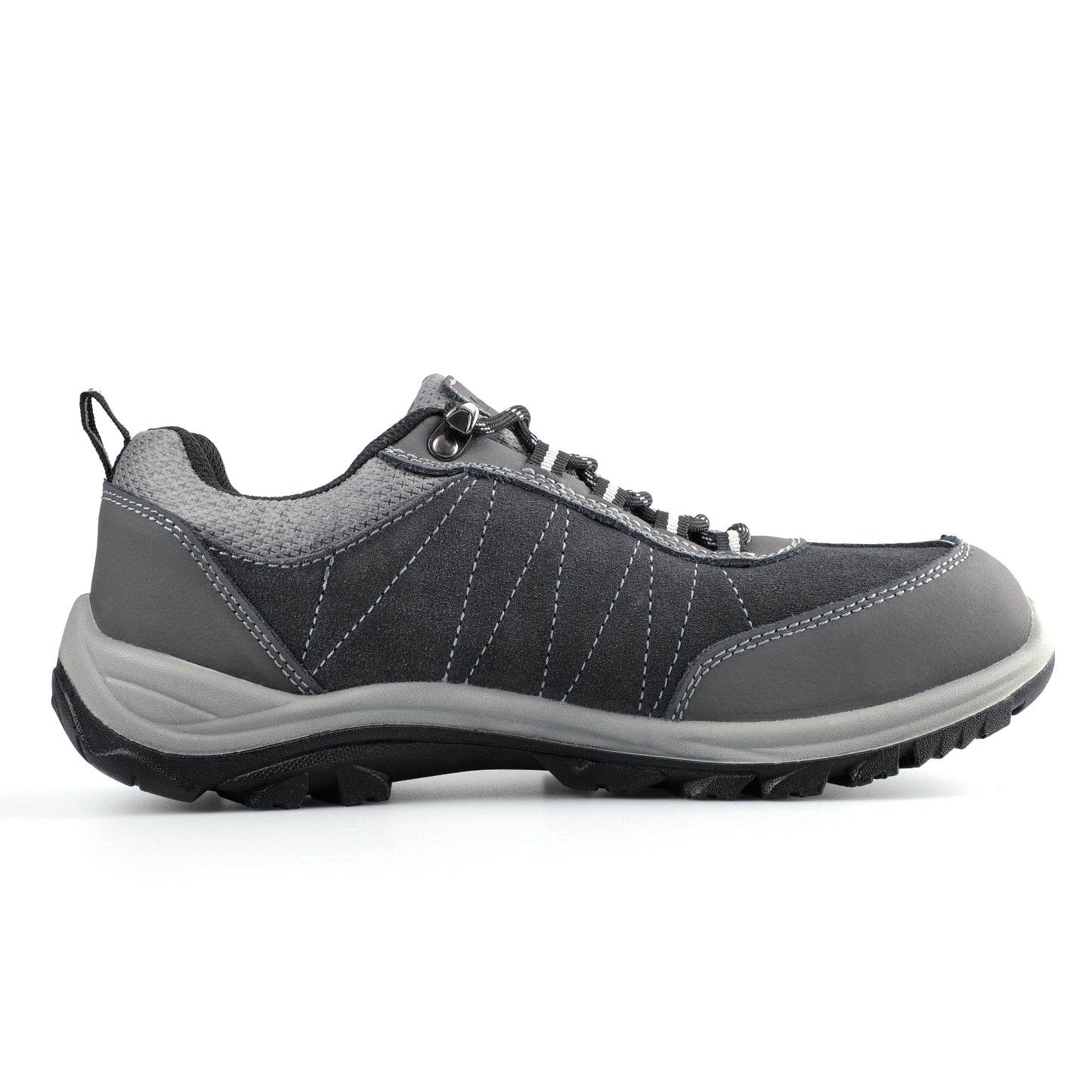 Knixmax Women's Waterproof Hiking Shoes Non-Slip Grey Outdoor Trainers for Trekking
