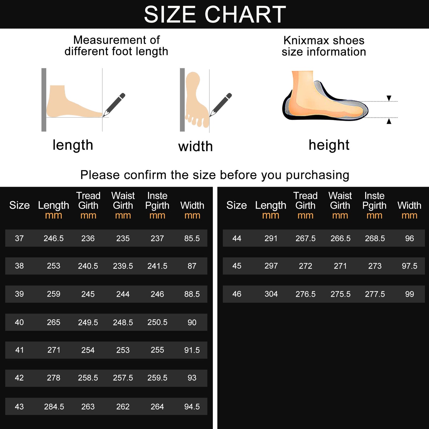 Knixmax Women's Hiking Boots Lightweight Non-Slip Black Climbing Trekking Shoes for Camping