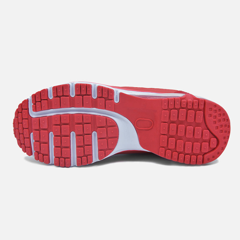 Knixmax Women's Running Trainers, Red, Lightweight Gym Fitness Air Sports Shoes - Knixmax