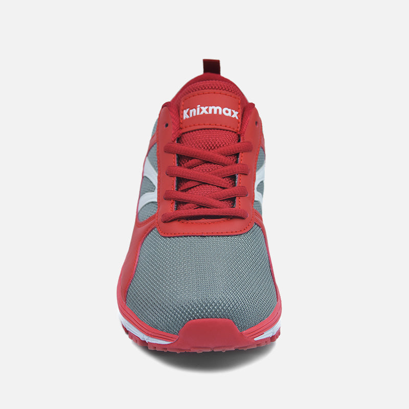 Knixmax Women's Running Trainers, Red, Lightweight Gym Fitness Air Sports Shoes - Knixmax