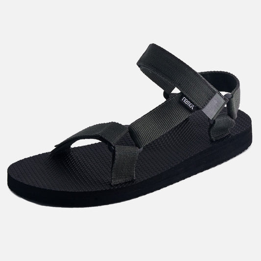 riemot Walking Sandals for Men Grey Casual Summer Shoes - Knixmax