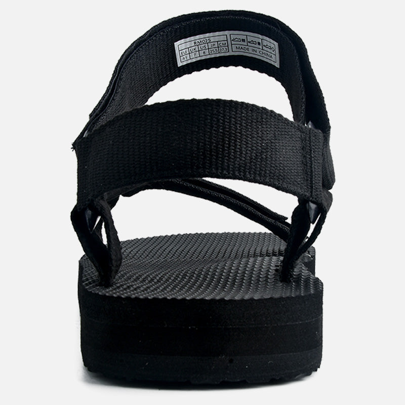 riemot Walking Sandals for Women Black Ladies Casual Summer Shoes - Knixmax