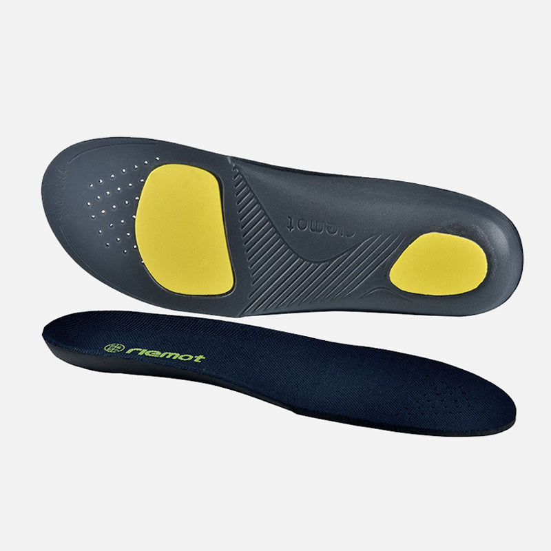 riemot Women Men's Orthotic Sport Insoles Navy Full Length Inner Soles with Arch Support - Knixmax