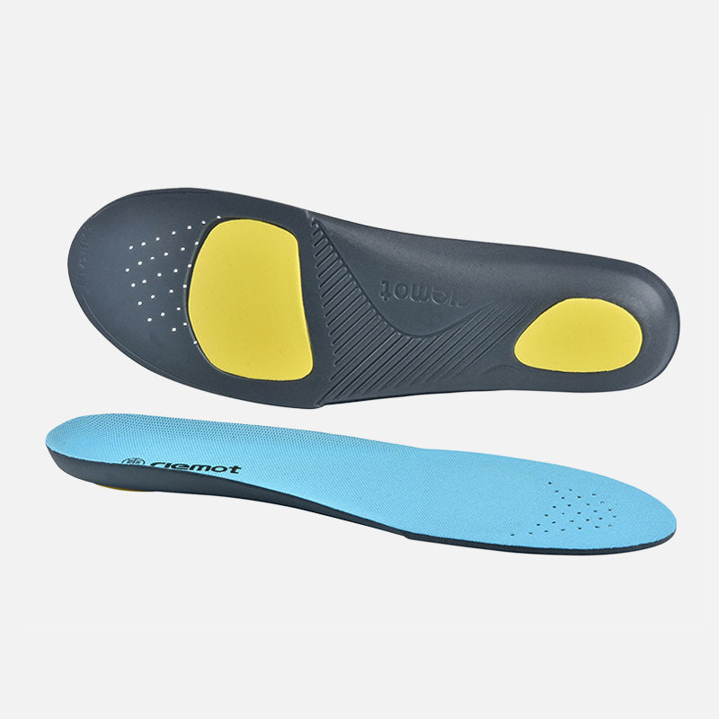 riemot Men's Orthotic Sport Insoles Olive Green Full Length Inner Soles with Arch Support - Knixmax
