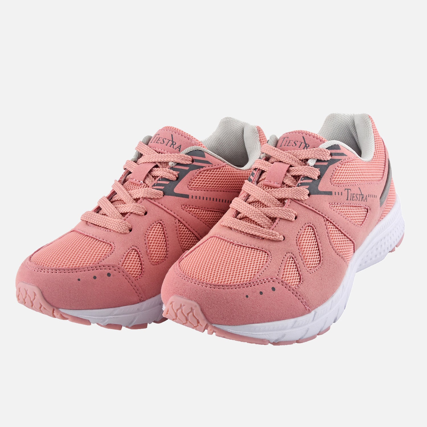 TIESTRA Walking Shoes for Women Running Shoes Pink Outdoor Gym Fitness Trainer - Knixmax