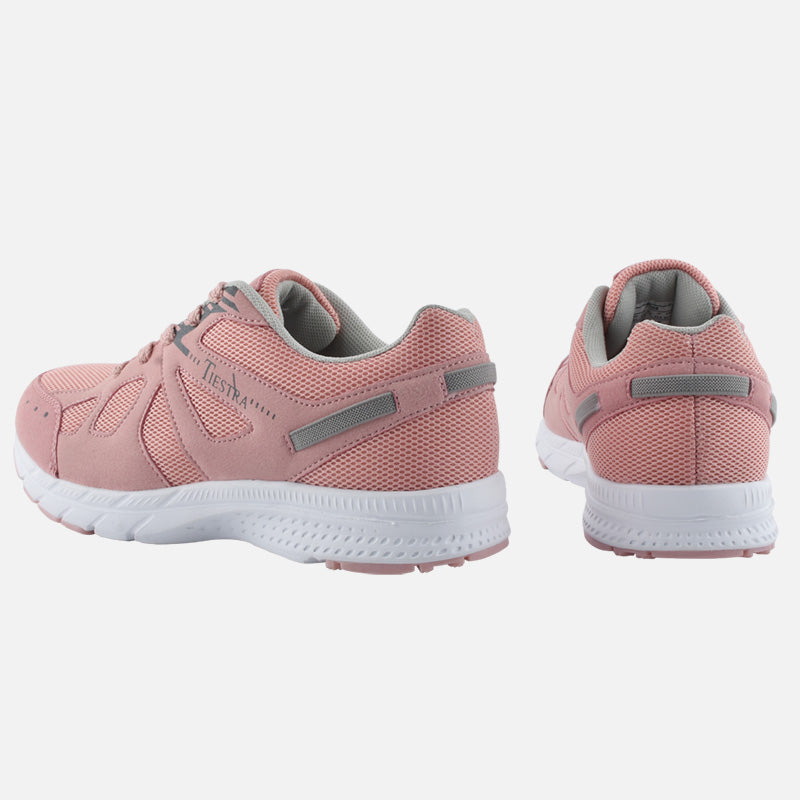 TIESTRA Walking Shoes for Women Running Shoes Pink Outdoor Gym Fitness Trainer - Knixmax